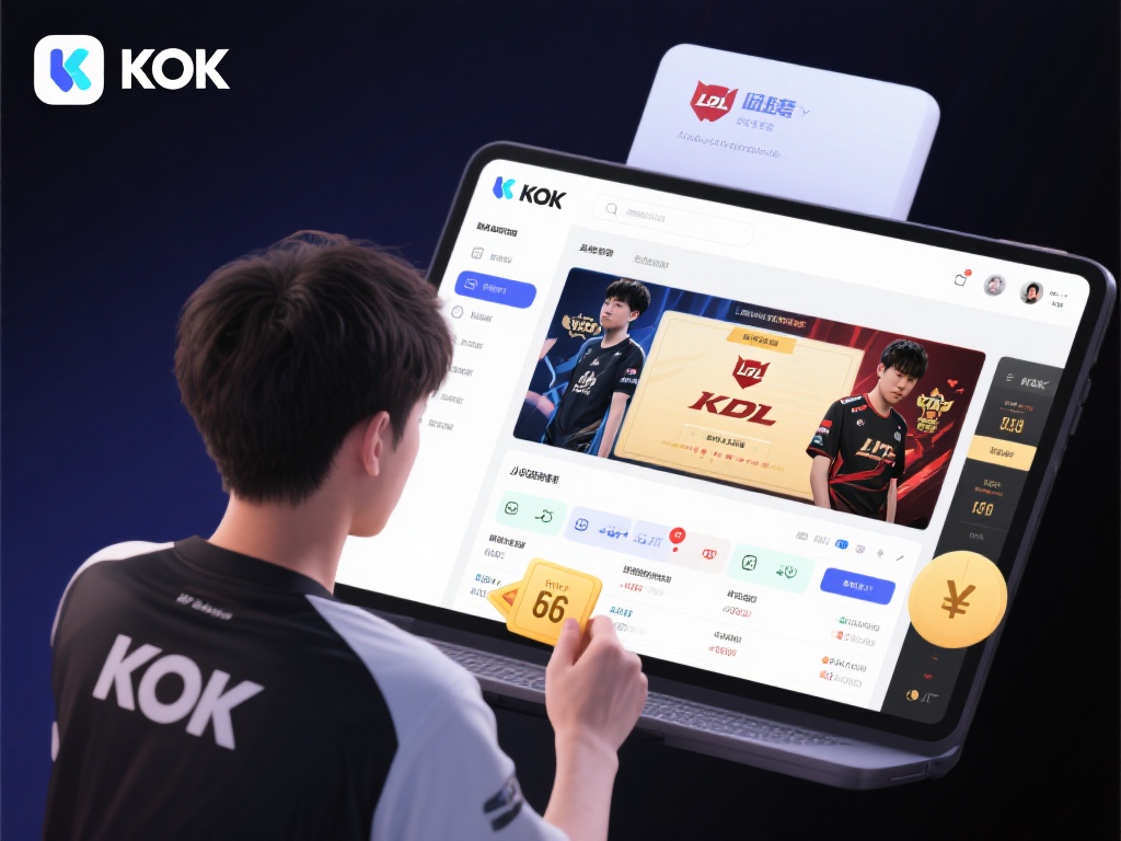 此外，KOK的界面设计简洁直观，即使是新手也能快速