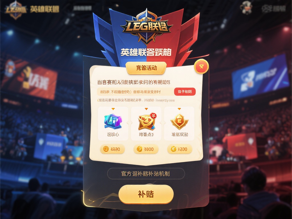 英雄联盟的竞猜活动通常与重大赛事挂钩，玩家通过预测