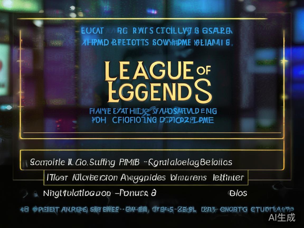 在当前电竞行业高速发展的背景下，英雄联盟作为全球最